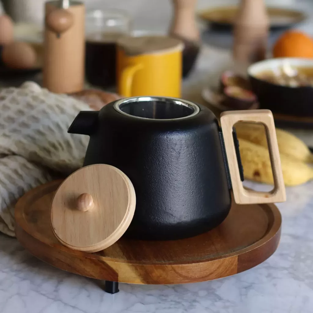Terza Luna Teiere, Servizi Da Tè E Tisaniere^Cast iron teapot 1lt -Vigo-