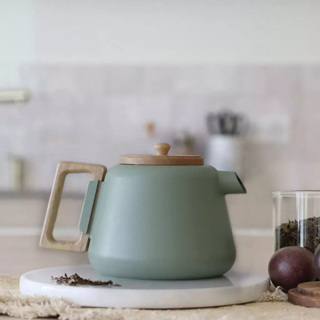 Terza Luna Teiere, Servizi Da Tè E Tisaniere^Cast iron teapot 1lt -Vigo-