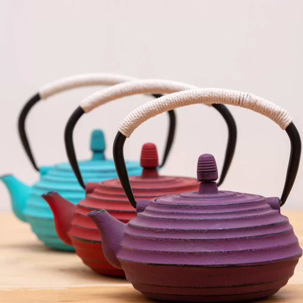 Terza Luna Genmaicha Giapponese^Cast Iron Teapots 700ml, Japan