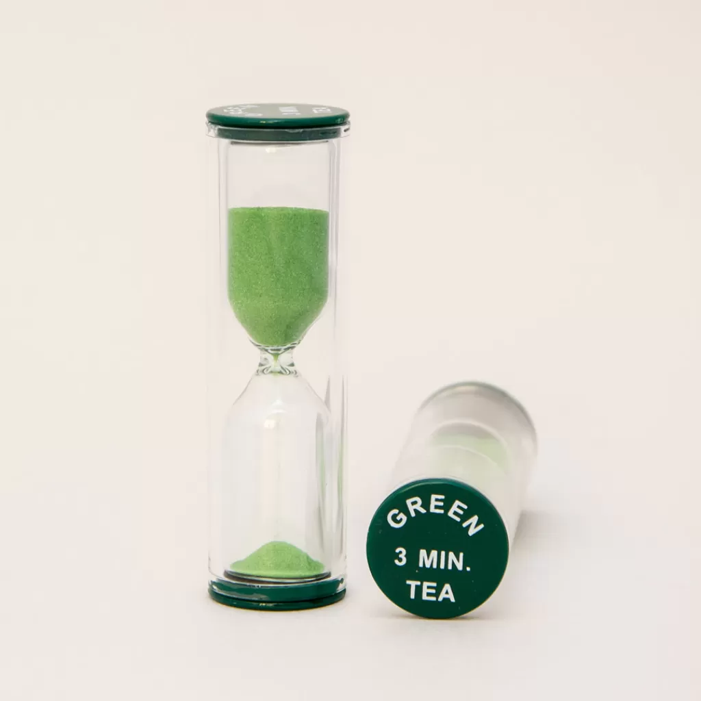 Terza Luna Accessori Per Il Tè^Hourglass for green teas "green