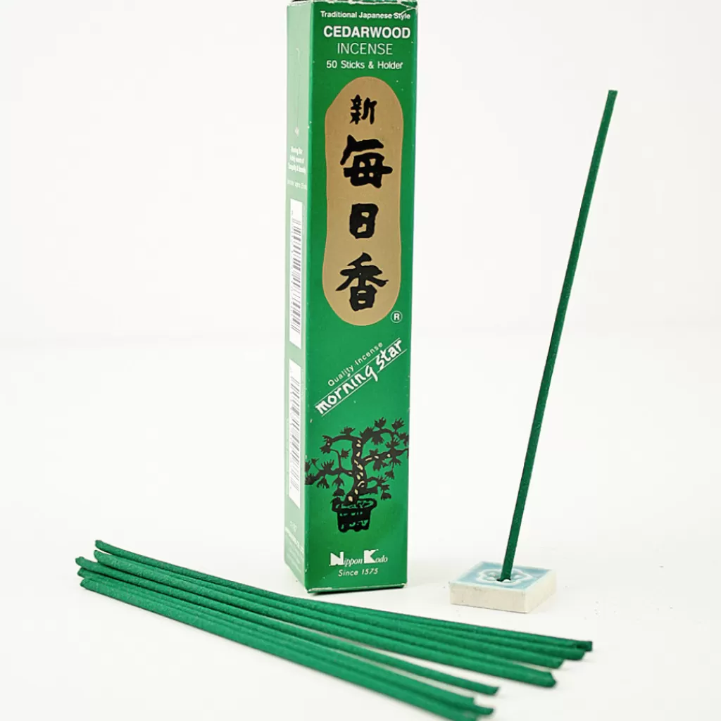 Terza Luna Incensi Giapponesi^Japanese Cedar Incense Morning Star