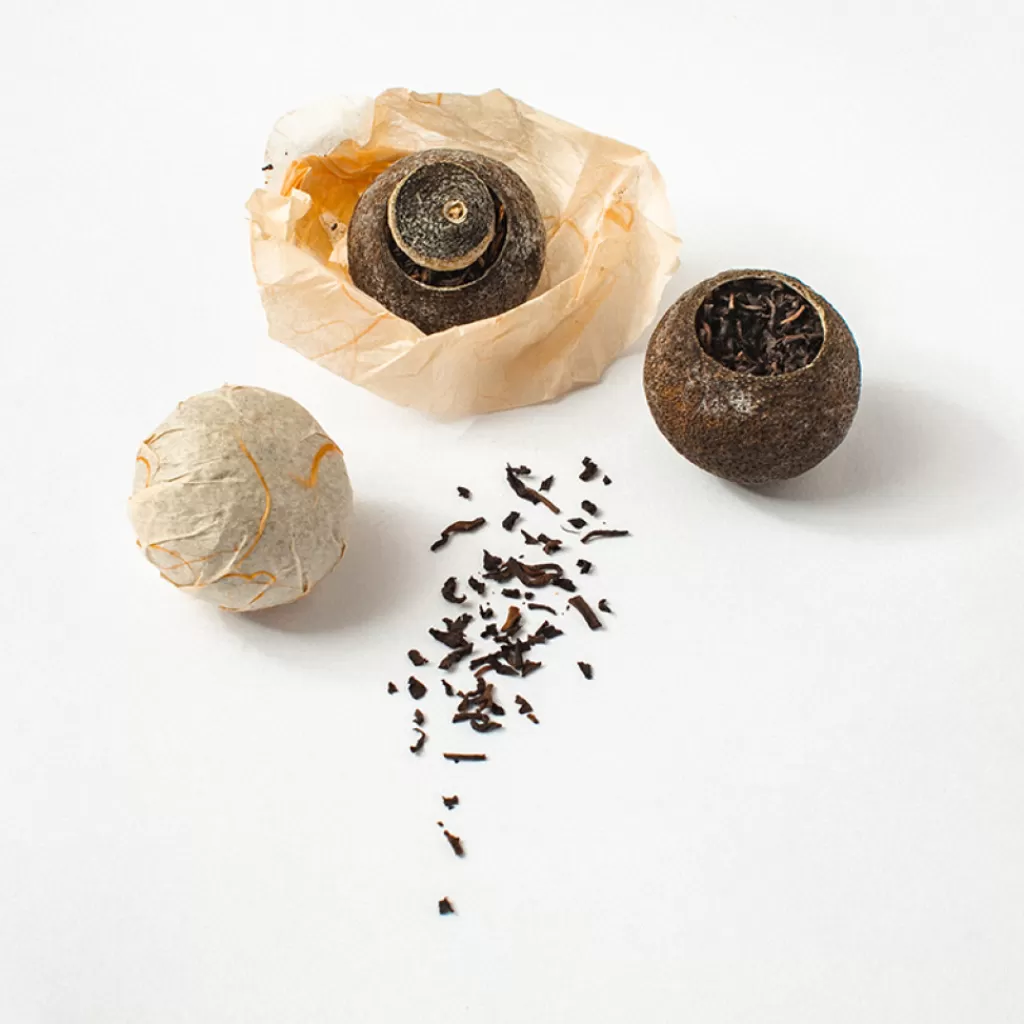Terza Luna Tè Pu-erh | Tè Rari Premium^Mandarina pu er té
