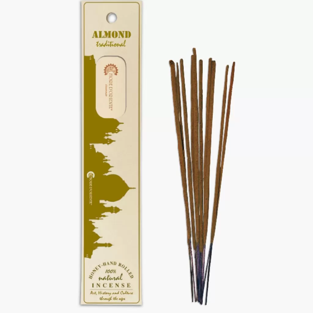 Terza Luna Incensi Indiani^Natural Honey Incense (Almonds)