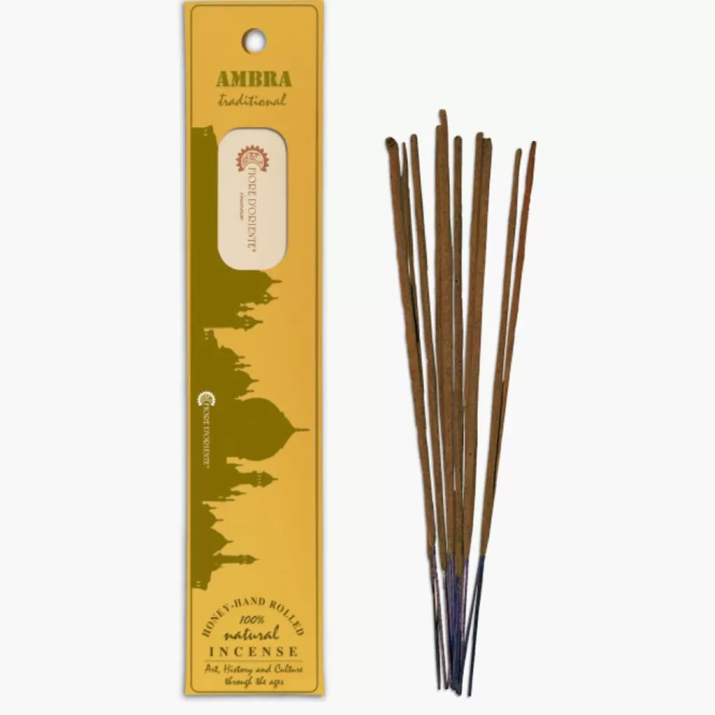 Terza Luna Incensi Indiani^Natural Honey Incense (Amber)