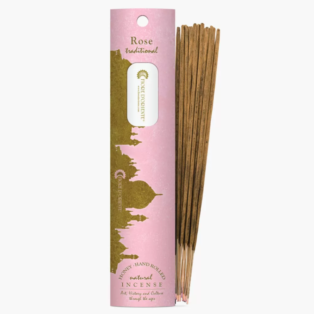 Terza Luna Incensi Indiani^Natural Rose Honey Incense