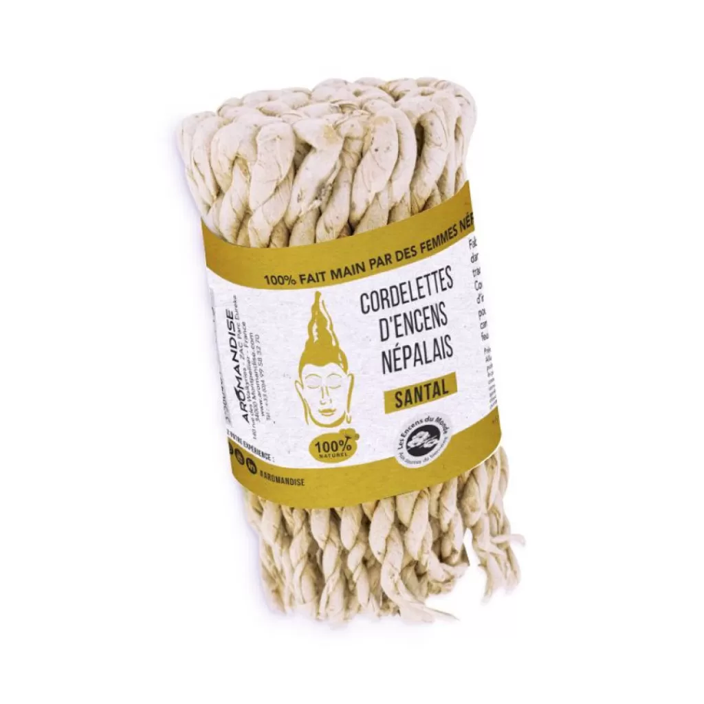 Terza Luna Incensi Indiani^Nepalese rope incense -Sandalwood-