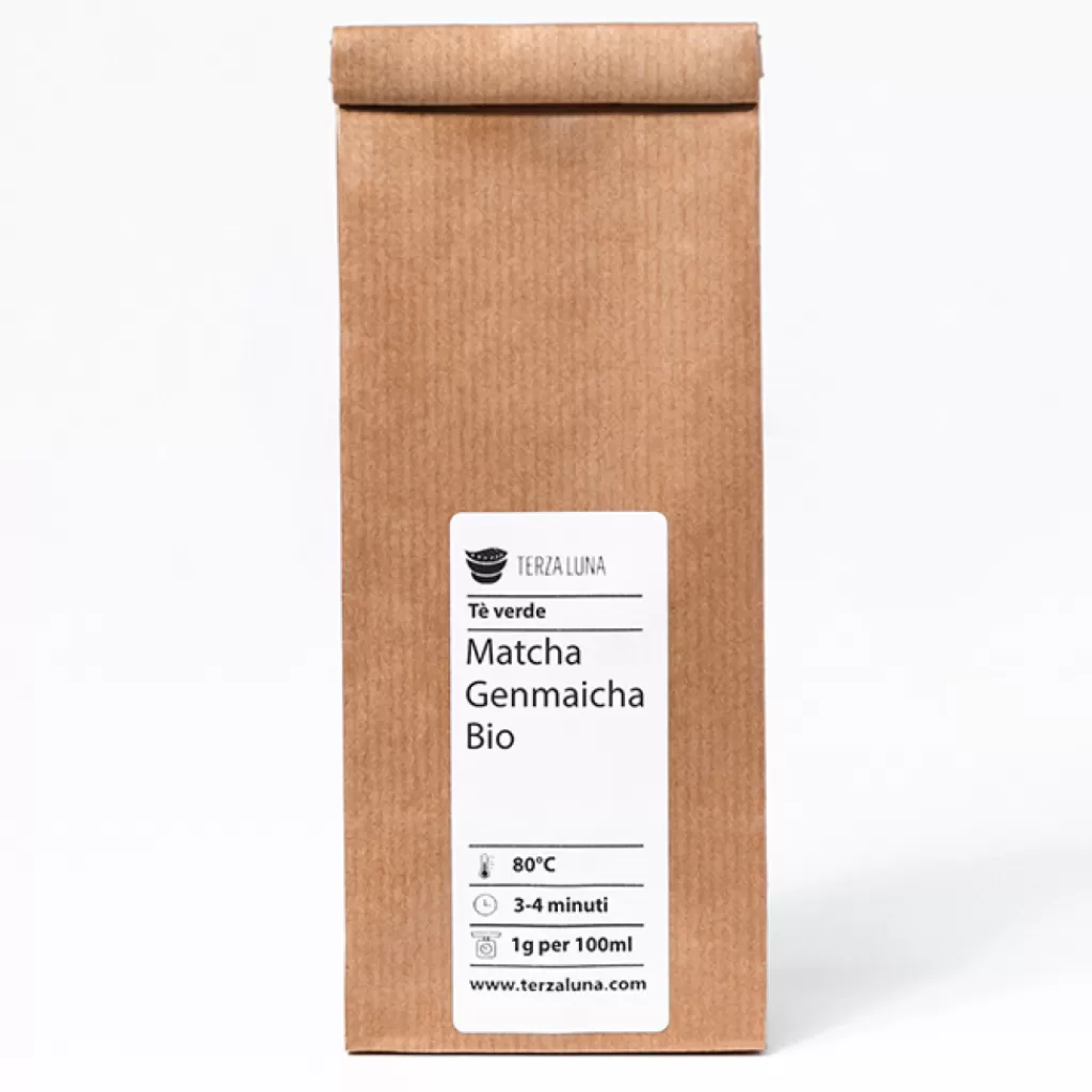 Terza Luna Genmaicha Giapponese | Matcha Giapponese Bio^Organic Matcha Genmaicha
