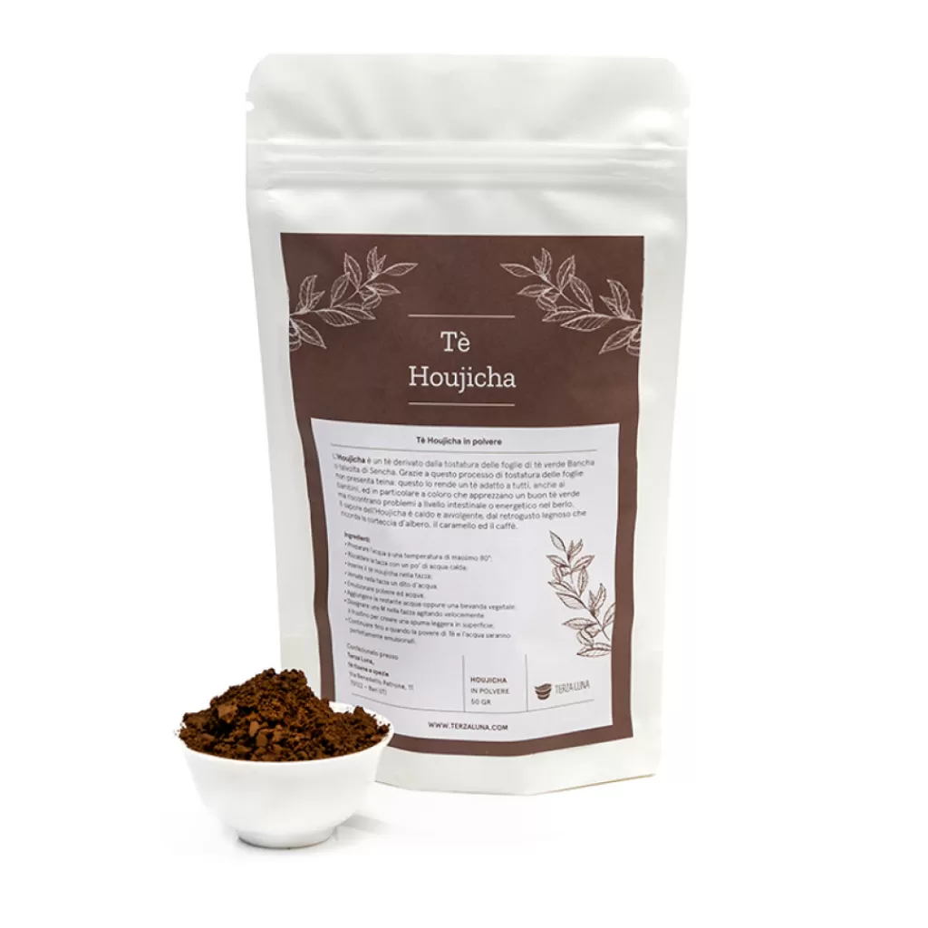 Terza Luna Tè Verde | Matcha^Organic powdered Houjicha