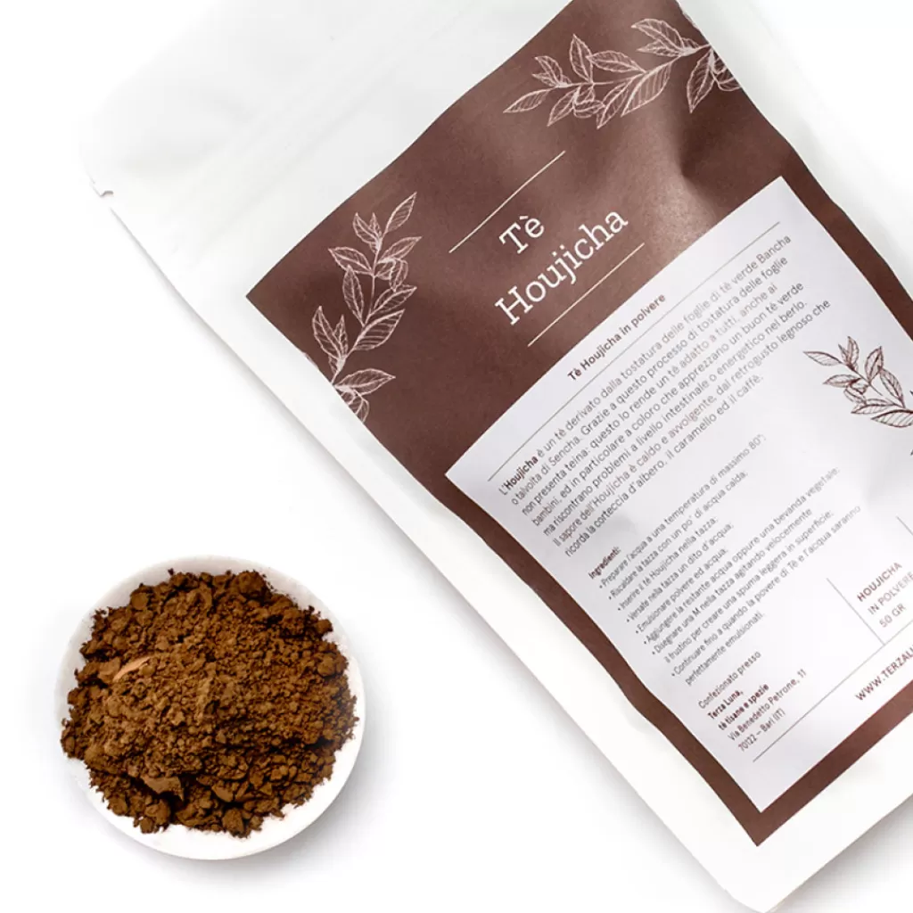 Terza Luna Tè Verde | Matcha^Organic powdered Houjicha