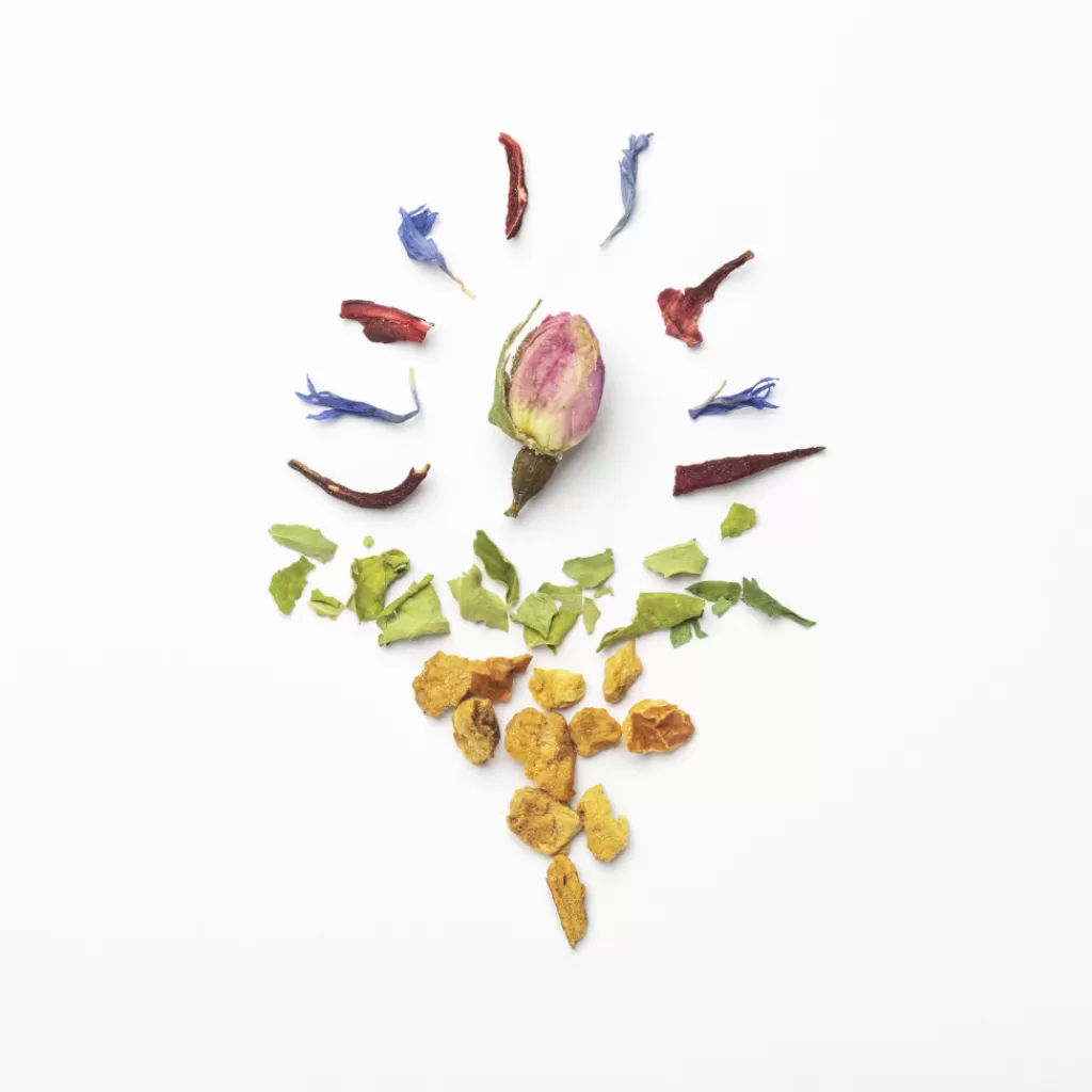 Terza Luna Tisane Alla Frutta^Peach & Lychee Rose