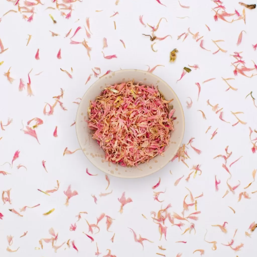 Terza Luna Erbe Officinali | Fiori Eduli E Garnish^Pink Cornflower Petals
