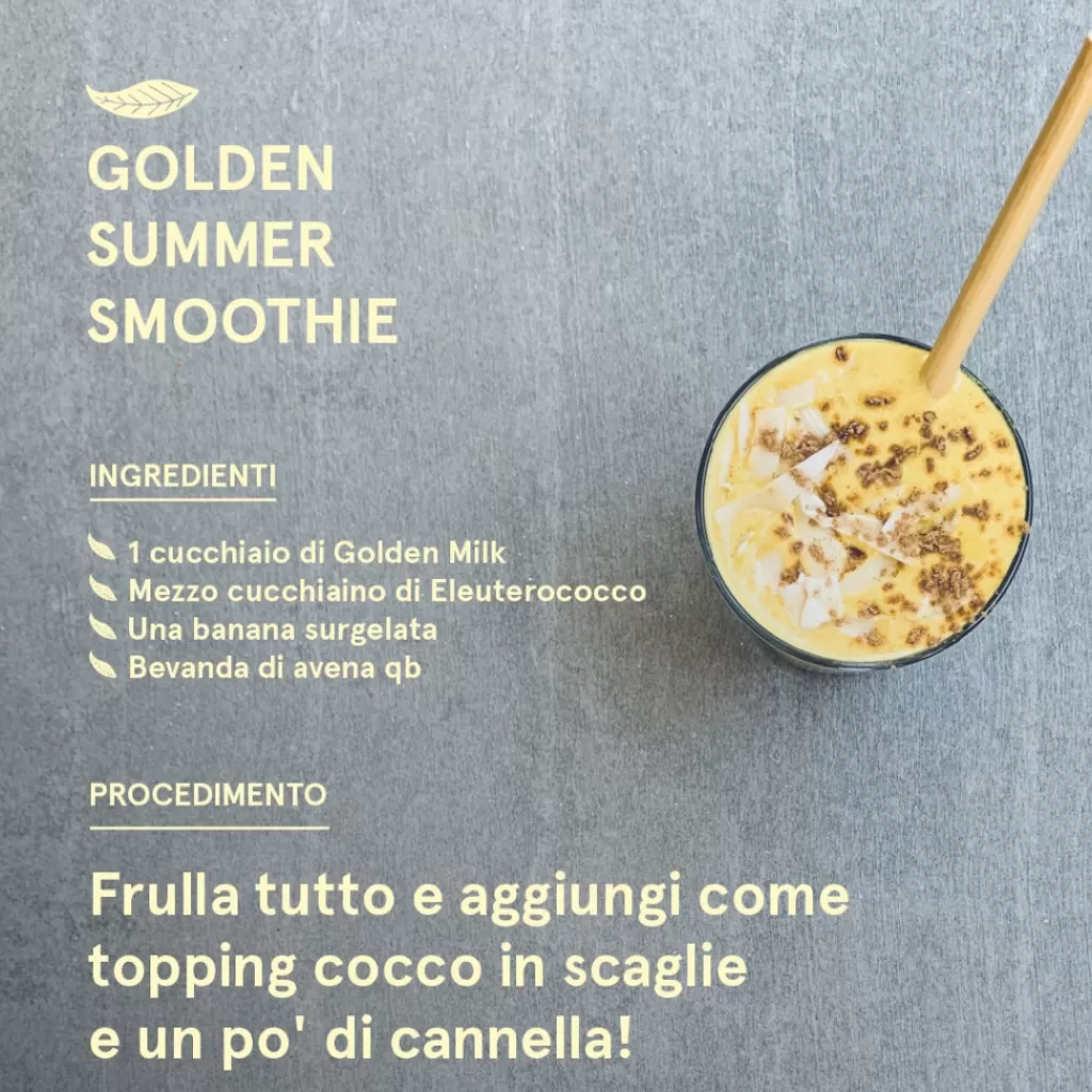 Terza Luna Tisane Ayurvediche^Preparation for Summer Golden Milk