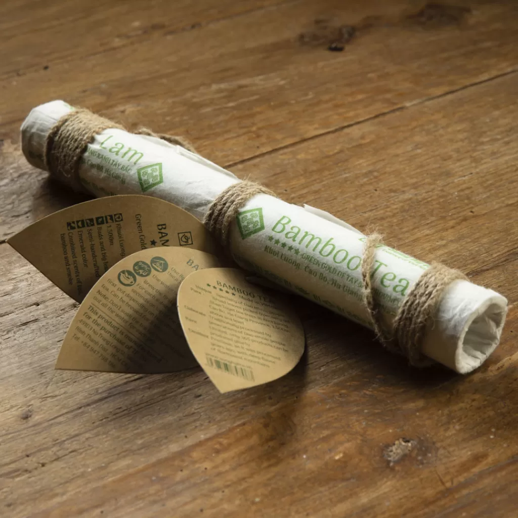 Terza Luna Tè Pu-erh | Tè Rari Premium^Pu erh 2015 Bamboo wrapped