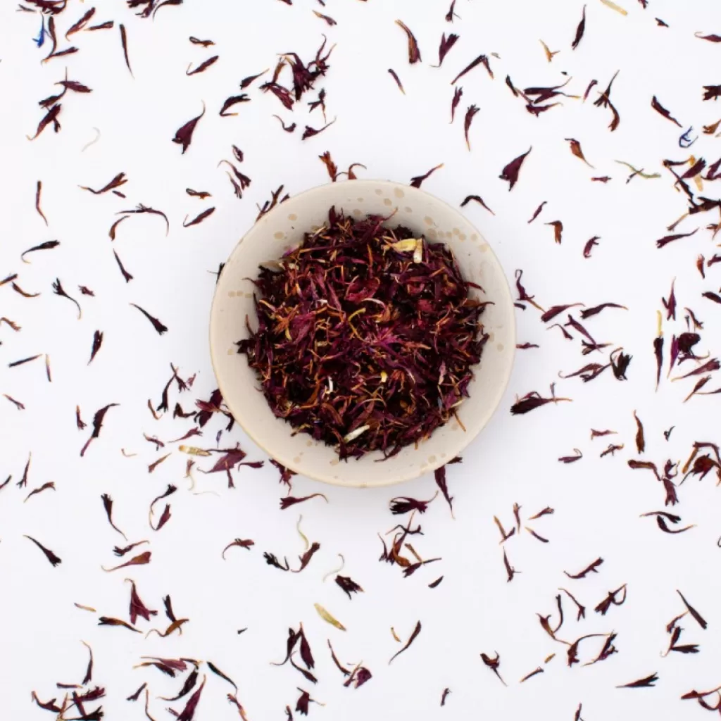 Terza Luna Erbe Officinali | Fiori Eduli E Garnish^Purple cornflower