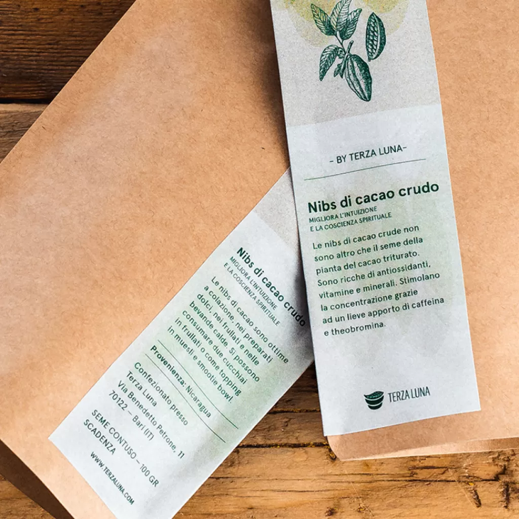 Terza Luna Spezie | Spezie Biologiche^Raw cacao nibs