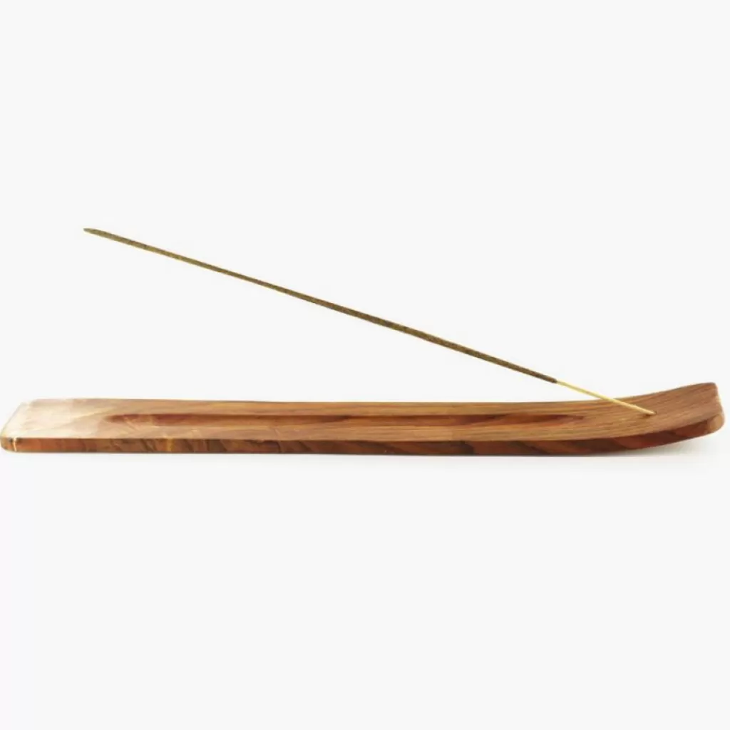 Terza Luna Brucia Incensi^Wooden incense holder gondola