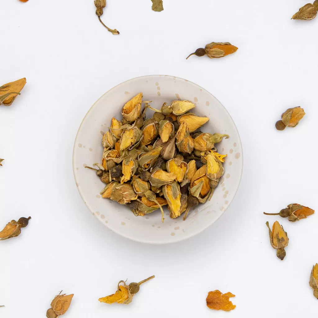 Terza Luna Erbe Officinali | Fiori Eduli E Garnish^Yellow rose buds